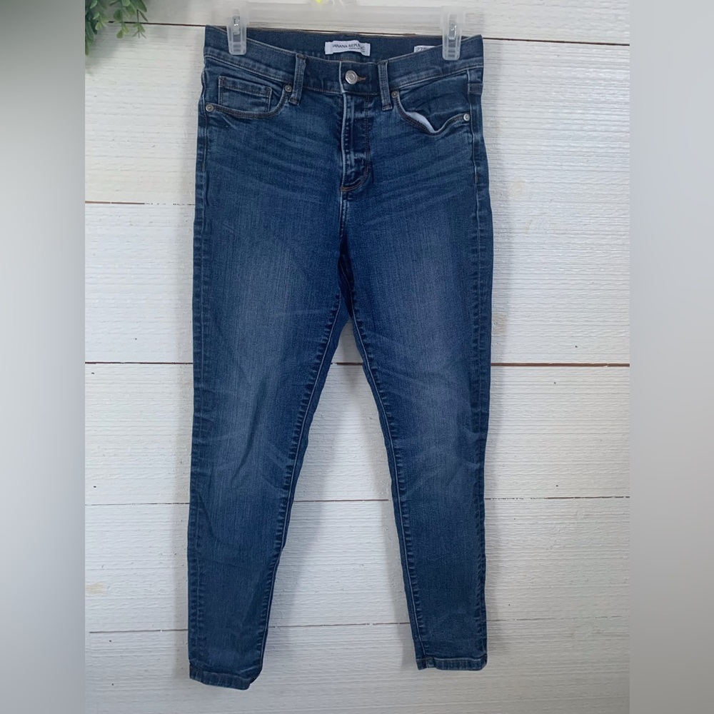 Waist Skinny Ankle Jeans by Banana Republic.  Size 27.